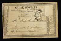 ESSARTS (Emmanuel des), écrivain et professeur (1839-1909) : 11 lettres, manuscrit.