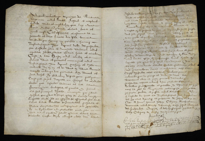 Biens et droits. - Rente hypothécaire Desprez, vente par le seigneur de Cougny (commune de Saint-Jean-aux-Amognes) à Maignen avocat au bailliage de Nevers : copie du contrat de constitution du 29 avril 1619.