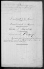 Guérigny : recensement de 1820