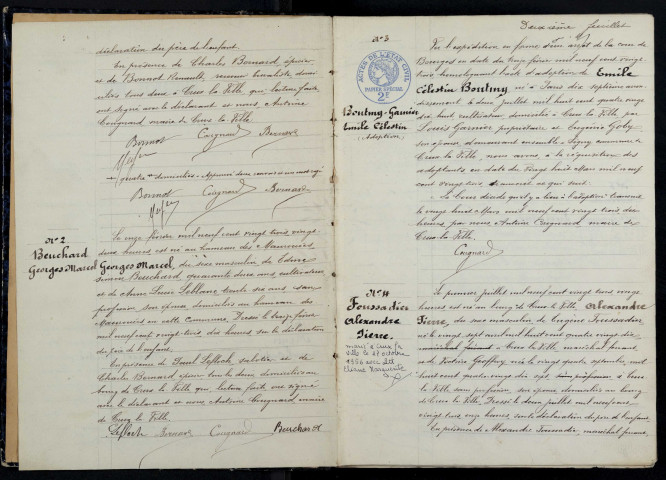 Crux-la-Ville : actes d'état civil.