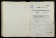 Prémery : actes d'état civil.