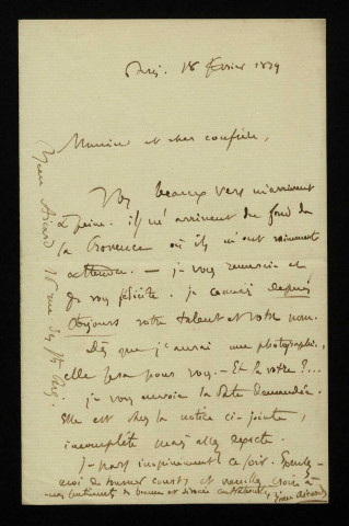 AICARD (Jean), écrivain, membre de l'Académie française (1848-1921) : 6 lettres, manuscrits.