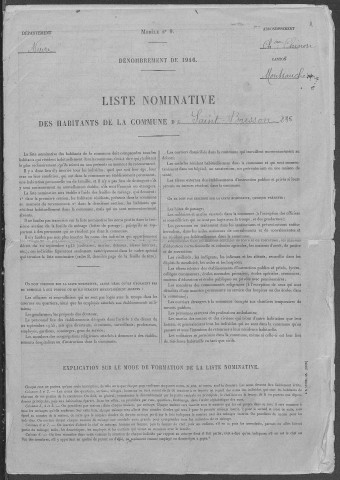 Saint-Brisson : recensement de 1946