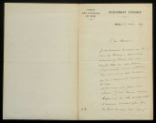 PERREAU (François), physicien et professeur à Nancy (1868-1916) : 2 lettres.