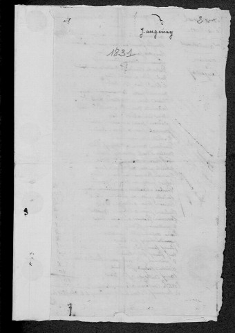 Chevenon : recensement de 1831