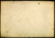 Moux-en-Morvan, cadastre ancien : plan parcellaire de la section A dite de la Fragnot, feuille 2