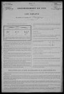 Ouagne : recensement de 1901