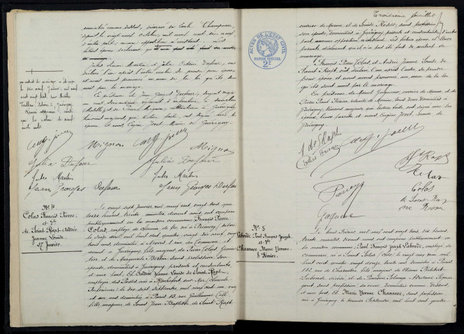 Guérigny : actes d'état civil.