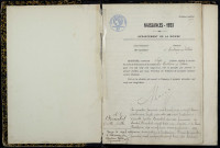 Entrains-sur-Nohain : actes d'état civil (naissances et mariages).