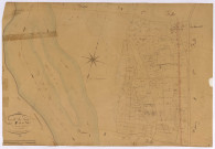 La Celle-sur-Loire, cadastre ancien : plan parcellaire de la section A dite du Val, feuille 3