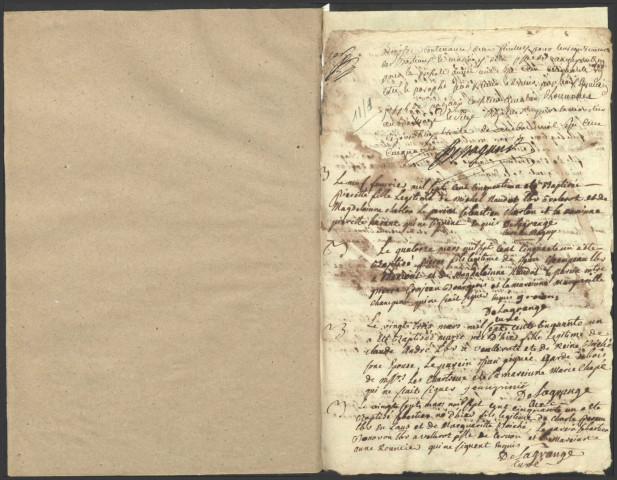 Magny-Lormes : registres paroissiaux.