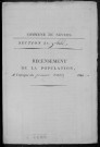 Nevers, Section de Loire : recensement de 1820