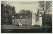 CHATEAUNEUF-VAL-DE-BARGIS – Le Château de Fonfaye. Façade Ouest