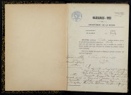 Neuilly : actes d'état civil.