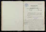 Pouilly-sur-Loire : actes d'état civil.