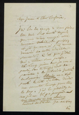 PECONTAL (Siméon Jean), poète et homme politique (né en 1802) : 6 lettres.