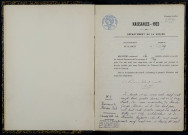 Oisy : actes d'état civil.