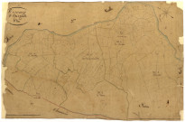 Corancy, cadastre ancien : plan parcellaire de la section A dite de Neuvelle, feuille 1