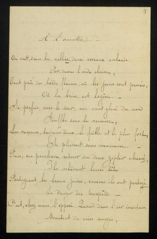 ROUAULT (Isabelle), épouse de Max Grémion, à Nevers et à Paris, directrice du Cercle artistique nivernais : 10 lettres, 1 carte postale illustrée, manuscrit.