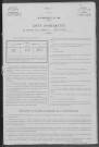 Lormes : recensement de 1906