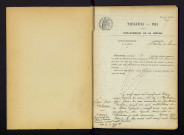 Saint-Aubin-des-Chaumes : actes d'état civil.