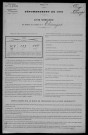 Thianges : recensement de 1901