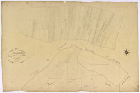Champlemy, cadastre ancien : plan parcellaire de la section F dite de Neuville, feuille 3