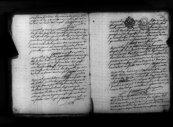 Montreuillon : actes d'état civil.