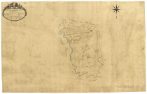 Flez-Cuzy, cadastre ancien : tableau d'assemblage