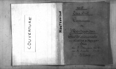 Montenoison : tables décennales.