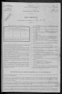 Crux-la-Ville : recensement de 1896