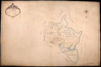Vandenesse, cadastre ancien : tableau d'assemblage