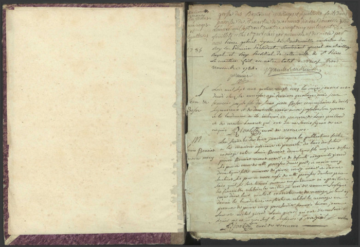 Varennes-lès-Narcy : registres paroissiaux.