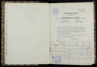 Gouloux : actes d'état civil.