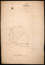 Ville-Langy, cadastre ancien : plan parcellaire de la section B dite de Mulnot, feuille 1