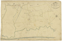Limanton, cadastre ancien : plan parcellaire de la section G dite de Montembert, feuille 6