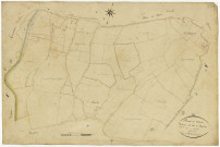 Mont-et-Marré, cadastre ancien : plan parcellaire de la section D dite de Semelin, feuille 1