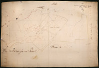 Saint-Martin-d'Heuille, cadastre ancien : plan parcellaire de la section A, feuille 2