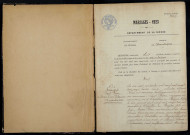 Montapas : actes d'état civil.