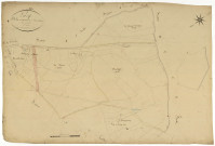 Luzy, cadastre ancien : plan parcellaire de la section C dite de Montarmin et Monteuillon, feuille 6