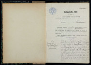 Raveau : actes d'état civil.