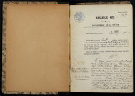 Saint-Hilaire-en-Morvan : actes d'état civil.