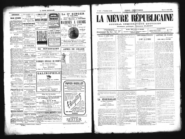 La Nièvre républicaine