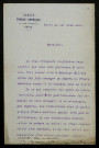 HUMBERT (Jules), professeur à Bordeaux, membre du Comité France-Amérique : 1 lettre.
