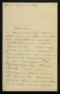 PASQUET (M.,) épouse d'Albert Pasquet : 68 lettres, manuscrits.