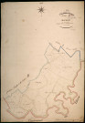 Saint-Gratien-Savigny, cadastre ancien : plan parcellaire de la section F dite de Chaumigny, feuille 2