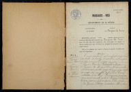 Pougues-les-Eaux : actes d'état civil (mariages).