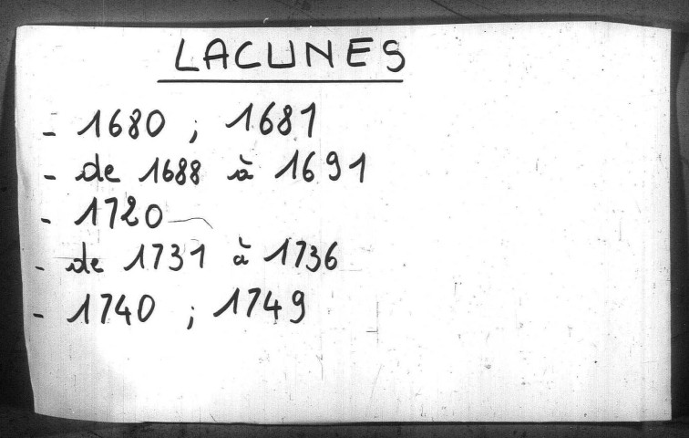 Châtin : registres paroissiaux de la collection communale.