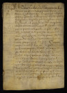 Biens et droits. - Succession Beronde et Douet, partage entre Crevet maître de poste à Magny (commune de Magny-Cours) et Fouez : copie de l'accord du 19 juin 1603.