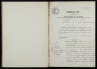 Montigny-aux-Amognes : actes d'état civil.